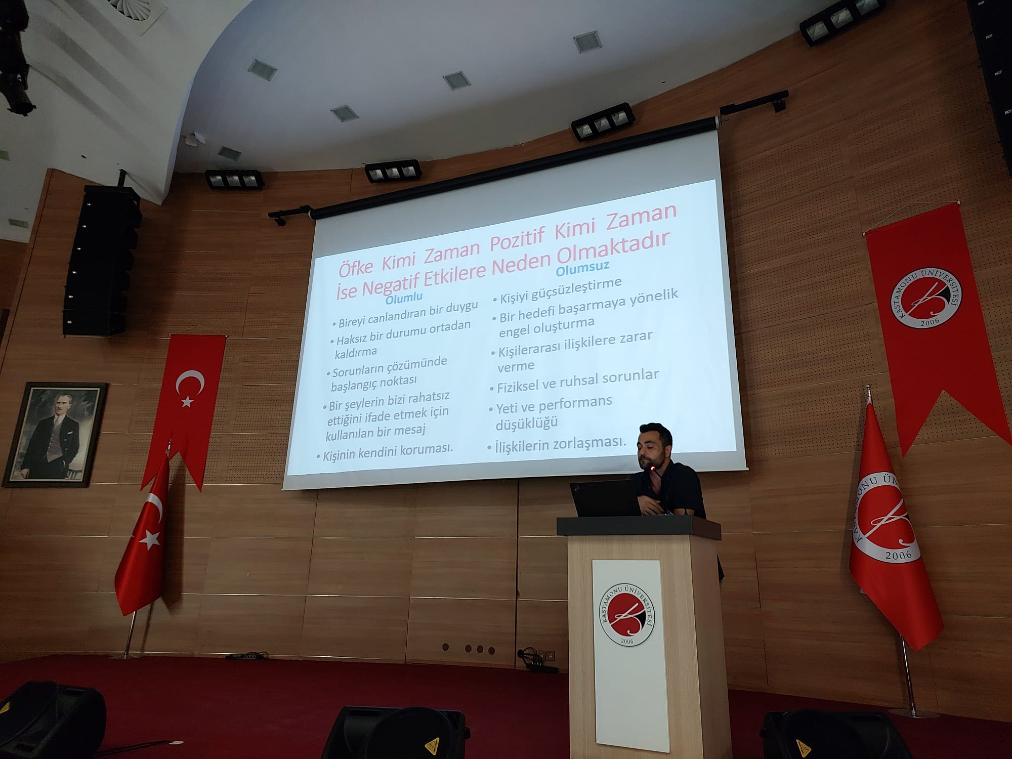 Fakültemiz Öğretim Üyesi Tarafından Hizmet İçi Eğitim Verildi