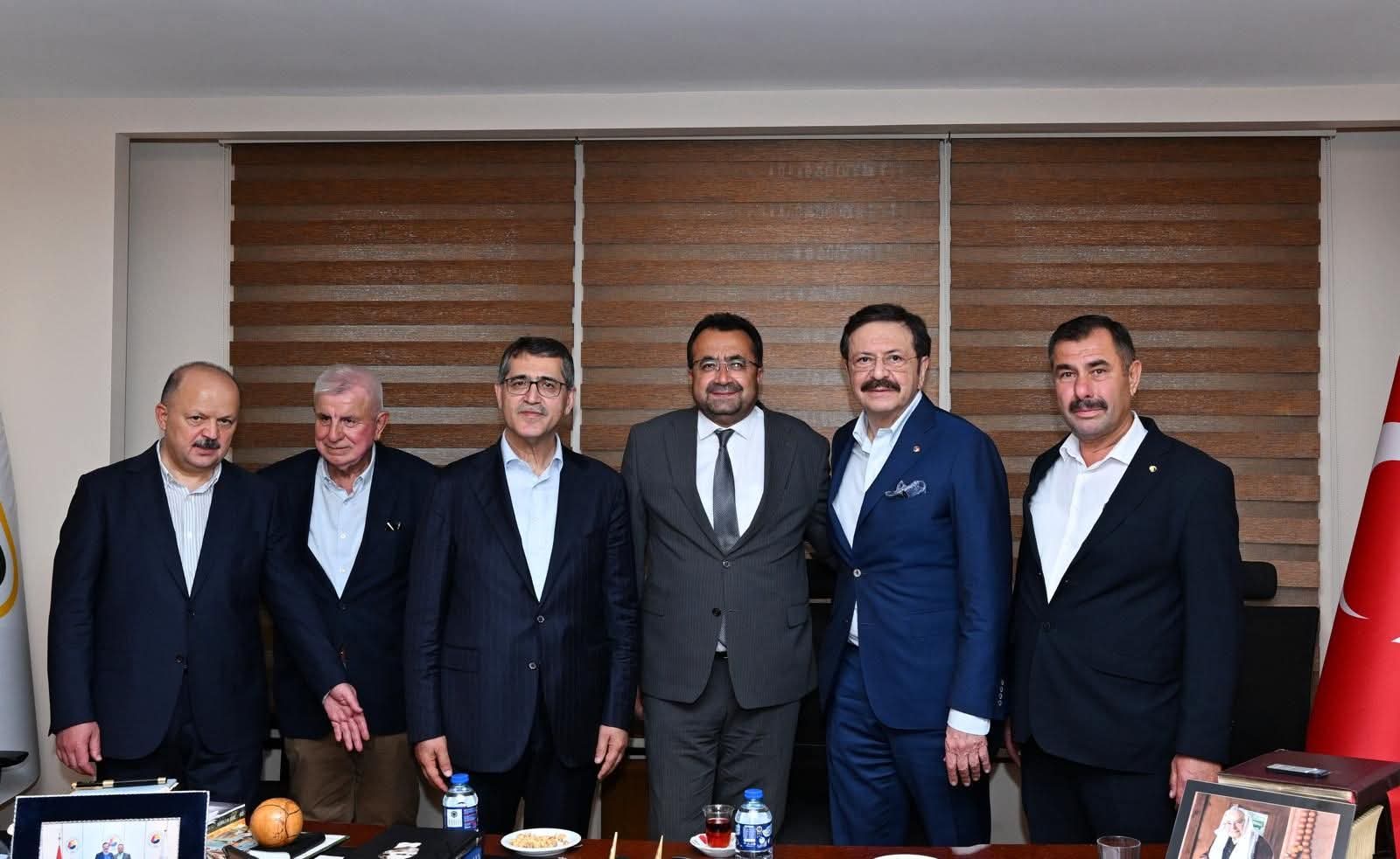 TOBB Başkanı ile Cumhurbaşkanlığı Strateji ve Bütçe Başkanı'nın Kastamonu Ziyareti