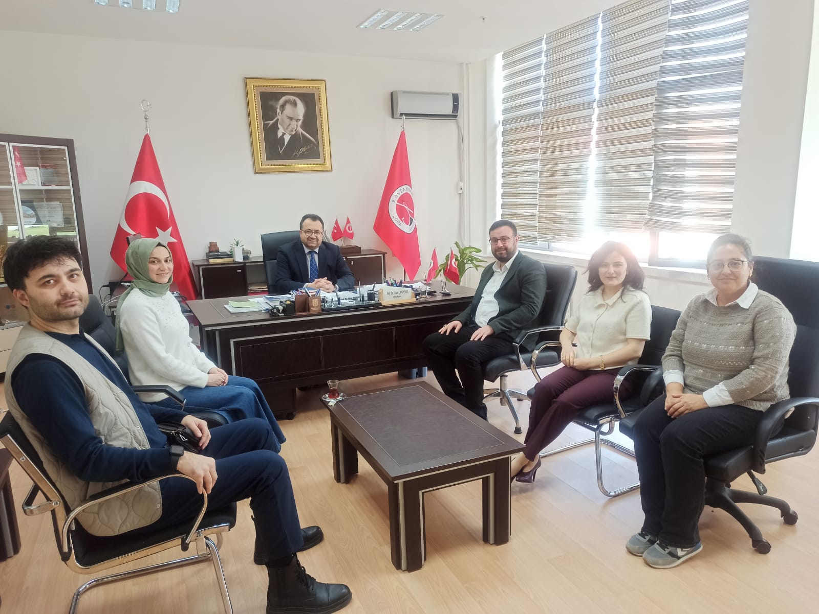 Yaylacıoğlu Deri İNŞ. SAN. TİC. LTD. ŞTİ’nin Genel Müdürü'nden Dekanımıza Ziyaret