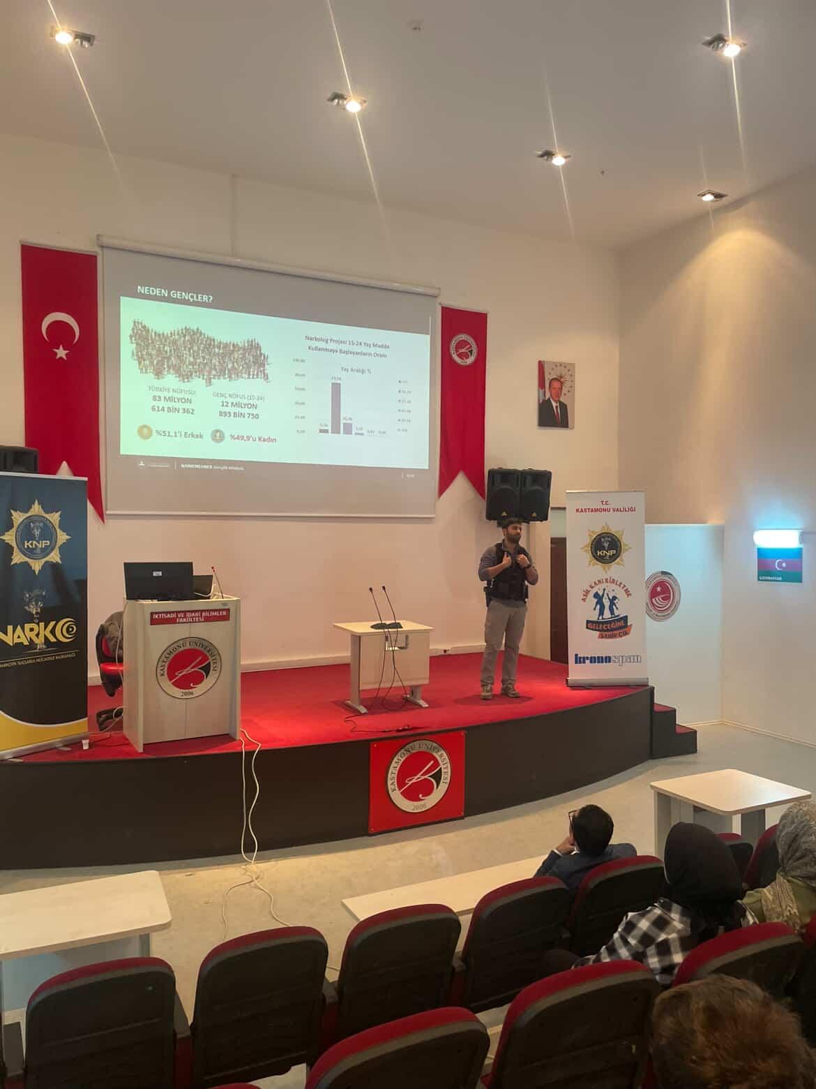 Fakültemizde Uyuşturucuyla Mücadele Eğitimi Verildi