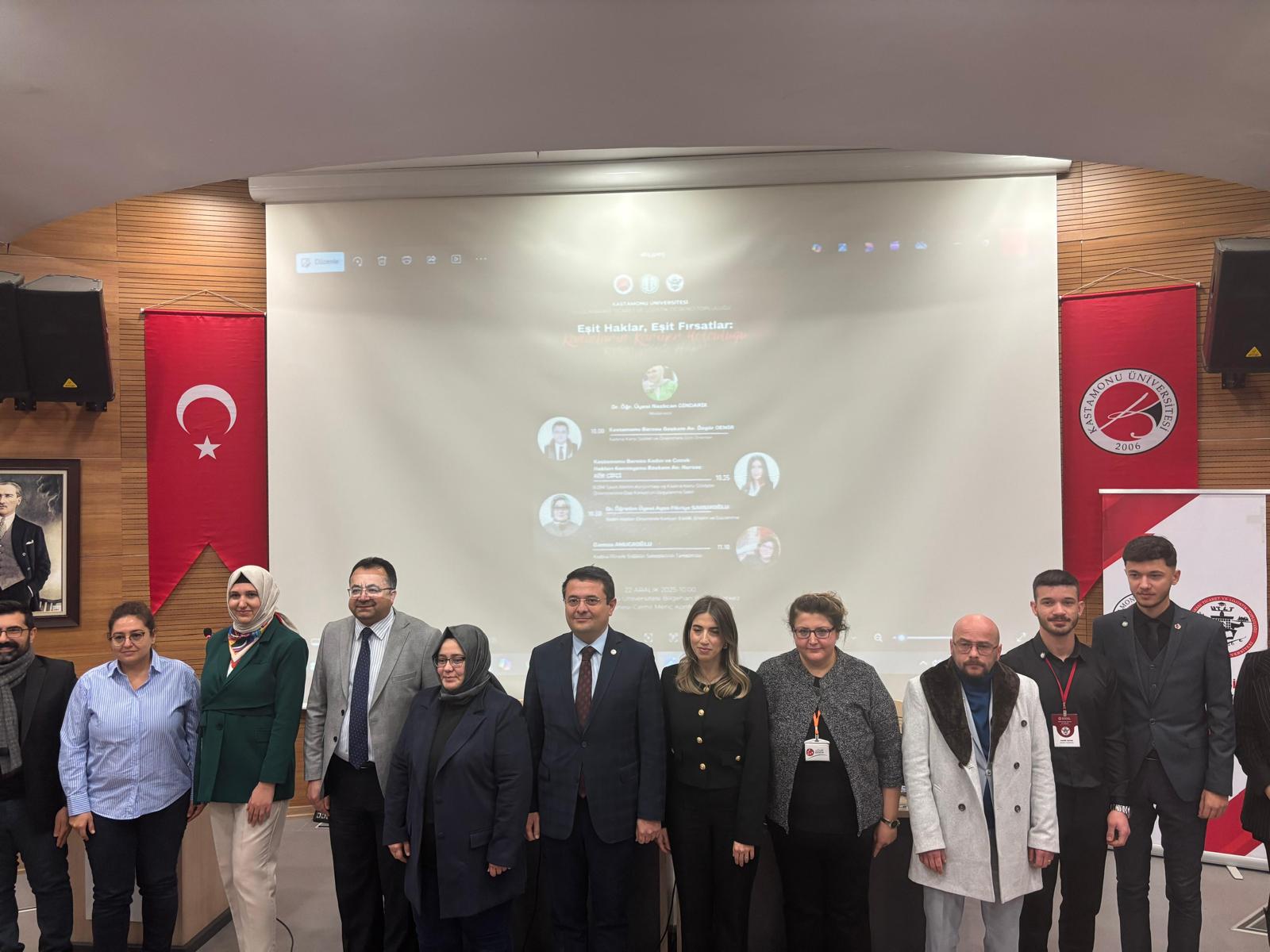 Dekanımız “Kadına Şiddete Hayır! Eşit Haklar, Eşit Fırsatlar: Kadınların Kariyer Yolculuğu” adlı Konferansa Katıldı.