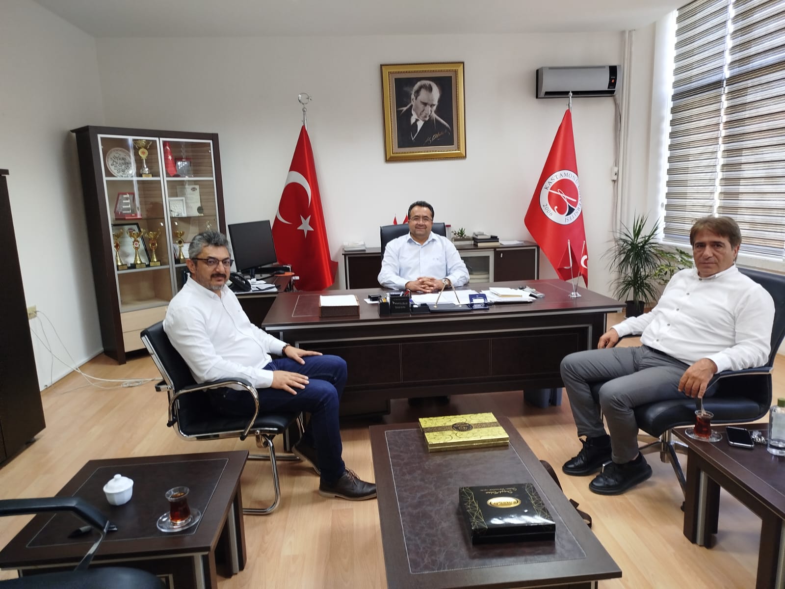 Konya Gıda Tarım Üniversitesi Rektörü ve Rektör Danışmanının Fakültemize Ziyareti 
