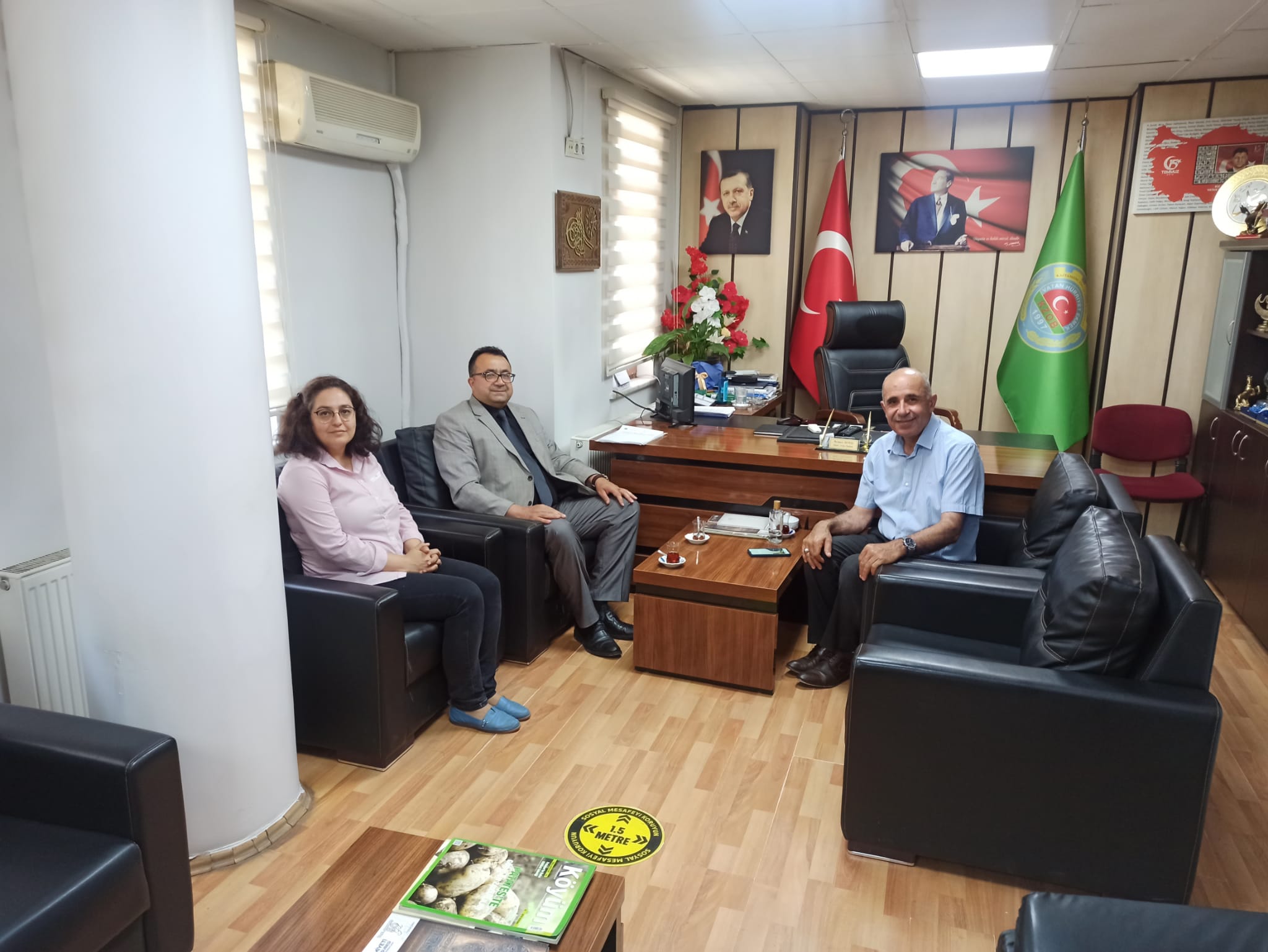 Kastamonu Ziraat Odası Başkanı Mehmet Butur ile Görüşme Gerçekleştirildi