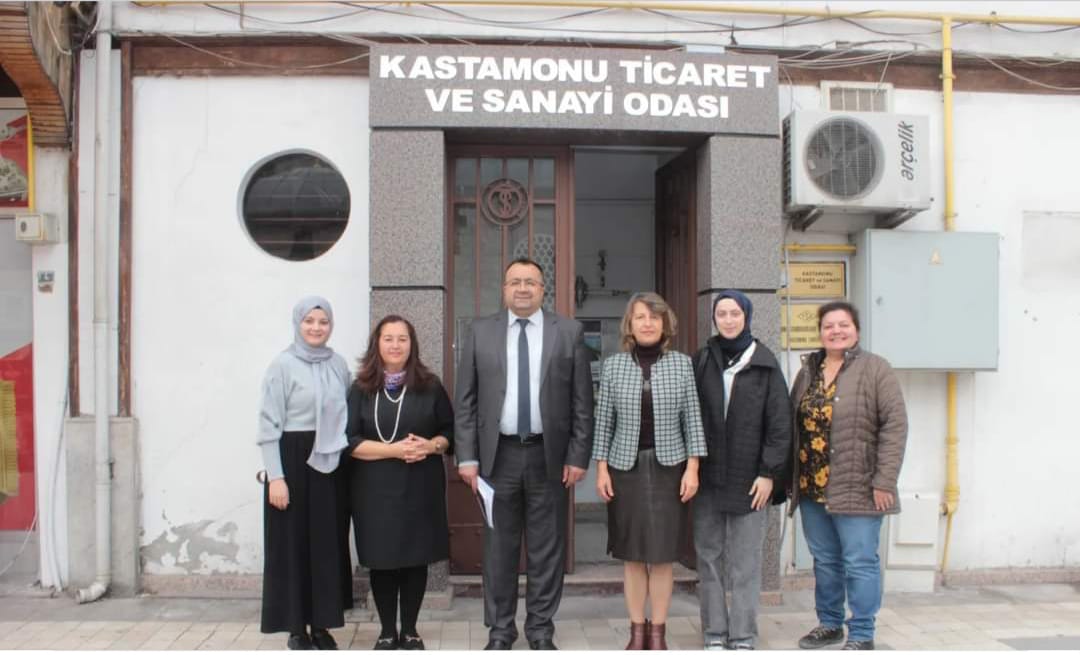 Kastamonu Ticaret ve Sanayi Odası Kadın Girişimciler Kurulu’na Ziyaret