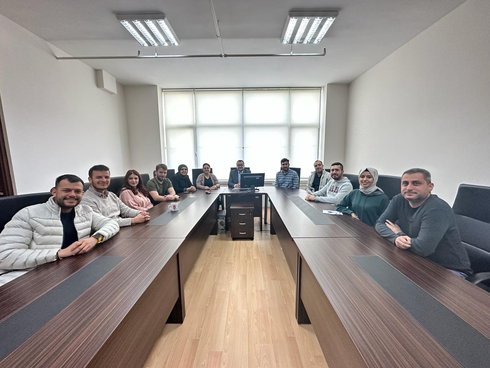 Araştırma Görevlileri Değerlendirme Toplantısı Gerçekleştirildi