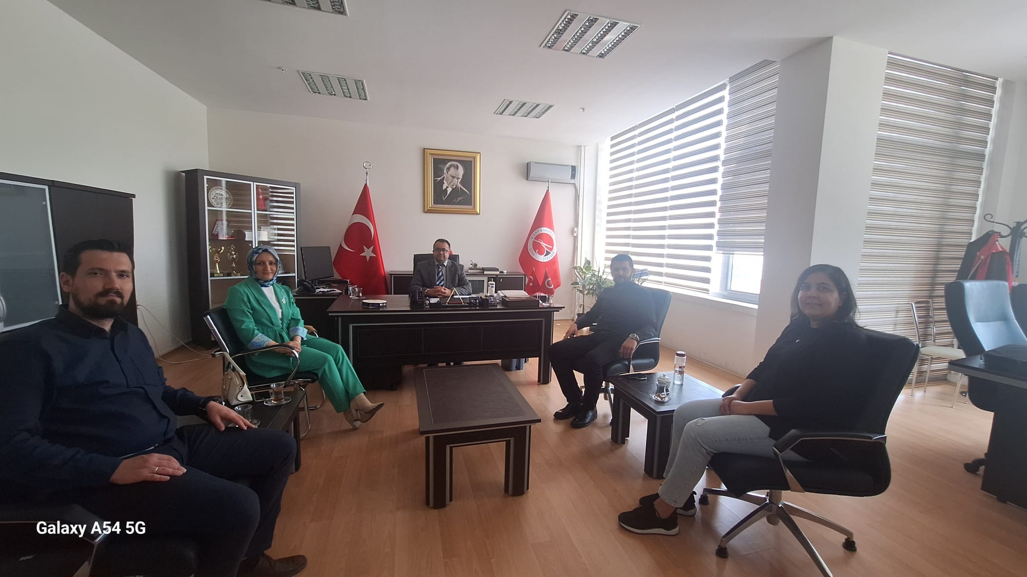 Kuveyt Türk Kastamonu Şube Müdürü Ekrem Küründük ve Beraberindeki Heyetin Fakültemize Ziyareti 