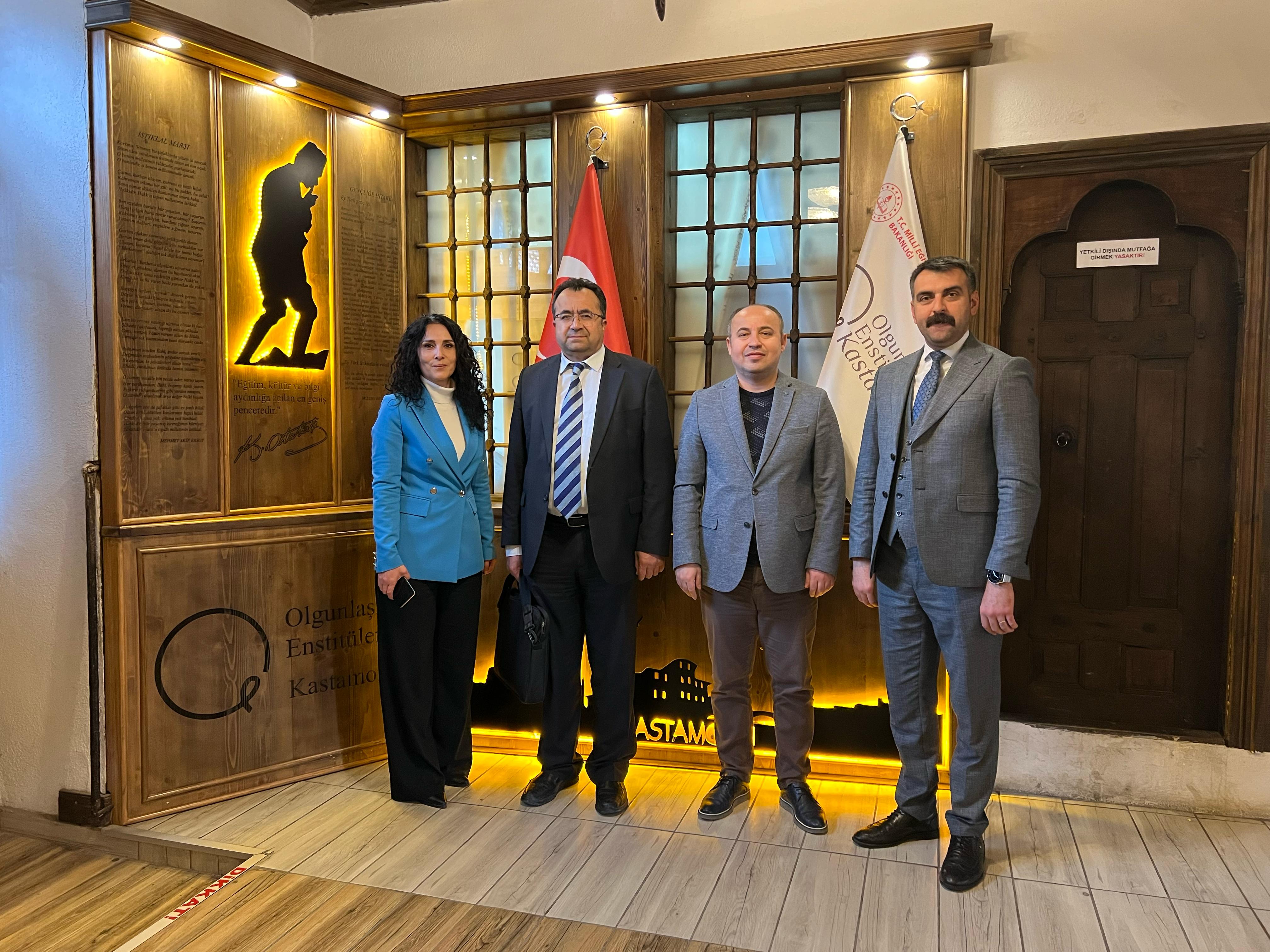 Kastamonu Olgunlaşma Enstitüsü'ne Ziyaret