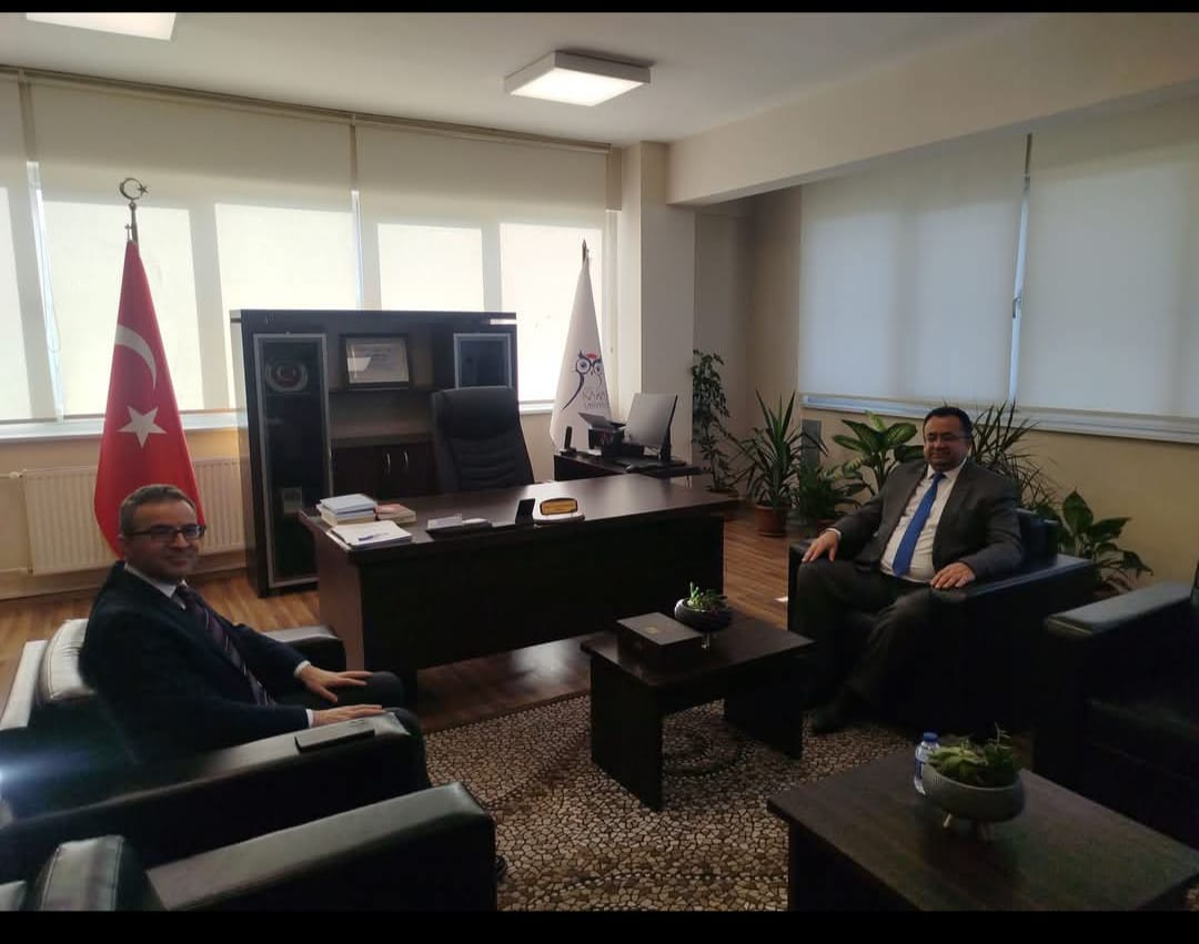 Karabük Üniversitesi İktisadi ve İdari Bilimler Fakültesi Dekanı Sayın Prof. Dr. Ersin Müezzinoğlu’na Ziyaret